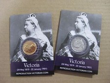 Queen Victoria Münzpackungen