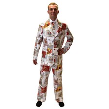 Herren Anzug Weihnachten Merry