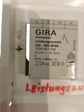 Gira 103500 I-02 Universal-Leistungszusatz 200-500W zur Verstärkung Gira Dimmer