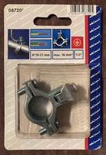 Düwi 087205 Erdungsschelle mit Drahtschutzbügel aus Zinkdruckguss  1/2"