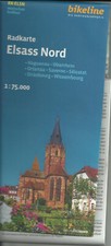 Radkarte Elsass Nord Haguenau