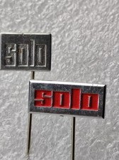 Motorrad Anstecknadel Solo 2 Stück