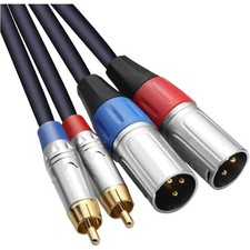 Cinch XLR Kabel Stereo