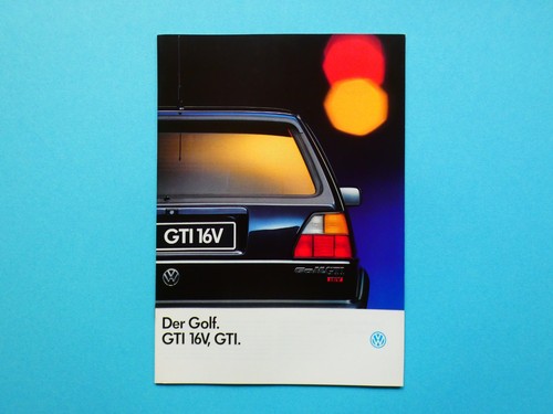Prospekt katalog vw golf - -,