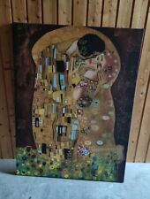 Gustav Klimt Der Kuss Kunstdruck Leinwand 75x100