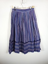 Rock - Damen - Lang - "C&A Folklore" - Größe: 40 - Länge: 78cm - Mehrfarbig