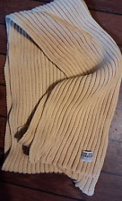 Ocker - Senf - Dicker Warmer Strickschal CAMP DAVID mit Label est 1963