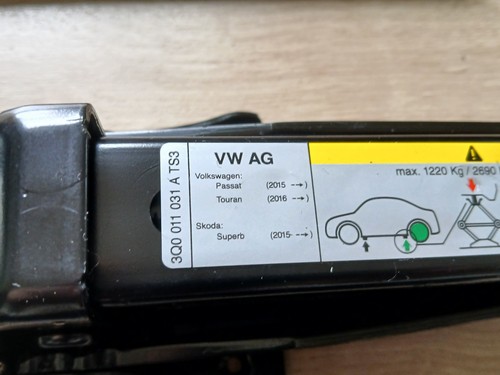 Original wagenheber passat - original, vw