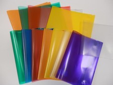 Heftumschlag A4, A5, A5 quer, A6 transparent und gedeckt