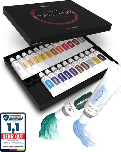 Lieberge acrylfarben set - lieberge,