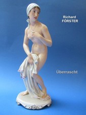 Richard Förster Überrascht Eschenbach Porzellan Figur Allach Modell 