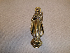 Mutter Gottes mit Kind Messing