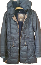 Naketano Mantel Winterjacke Knastologin Gr. L 40 schwarz, wie Neu