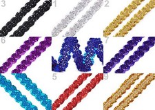 20mm 1* 5* Paillettenborte