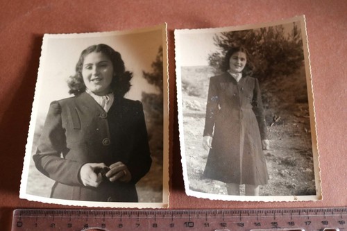 Zwei tolle alte fotos einer - zwei,