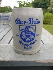 Bierkrug Brauerei Eder Bräu Grossostheim in Bayern 0,5 L