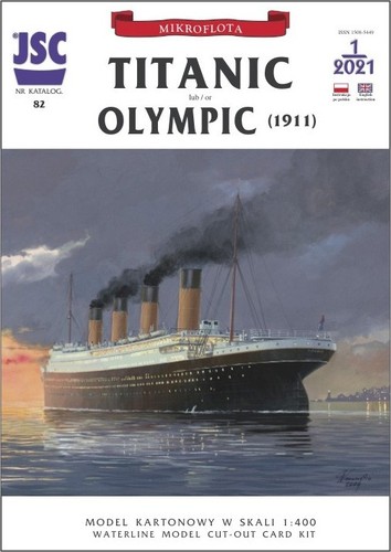 Kartonmodell rms titanic oder - titanic,