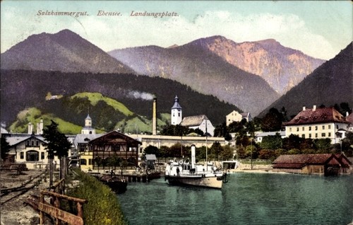 Ebensee oberösterreich - ak, in