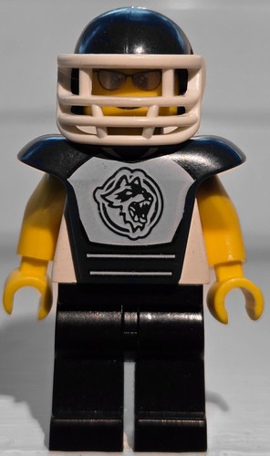 Lego minifigure football - lego, minifigure-