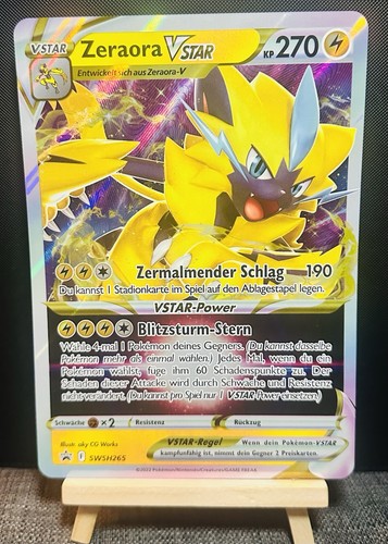 Pokemon karte zeraora - pokemon, vstar