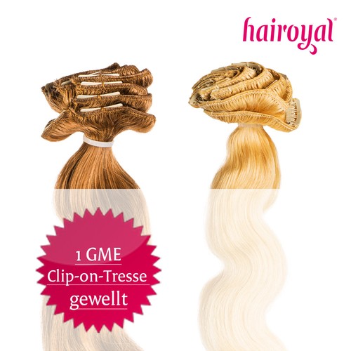 Hairoyal clip tresse 100 - hairoyal®,