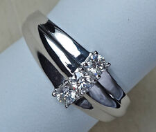 Neu 0.25 Carat Brillanten 375 9kt Gold Ring Verlobung Brillant Diamant ♦️♦️ 8859