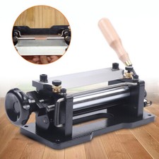 Leder Schälmaschine Spaltmaschine Manuelle Leather Skiver Schäler Splitter Gut