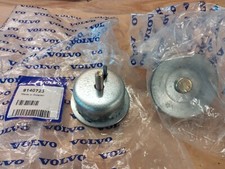 2 originale Federteller hinten