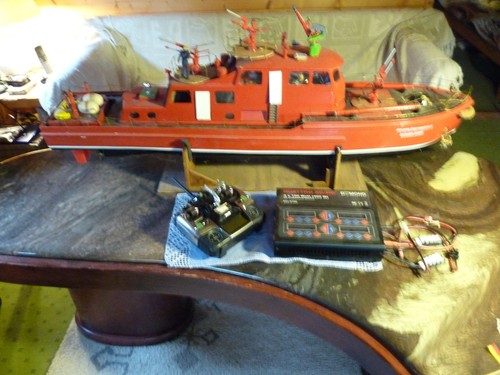 Schiffsmodell feuerloschboot - schiffsmodell,