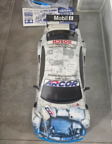 Tamiya mercedes benz dtm 10 - dtm, 1:10