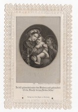 Altes Andachtsbild Messopfer