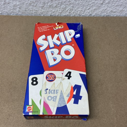 Skip kartenspiel - skip-bo,