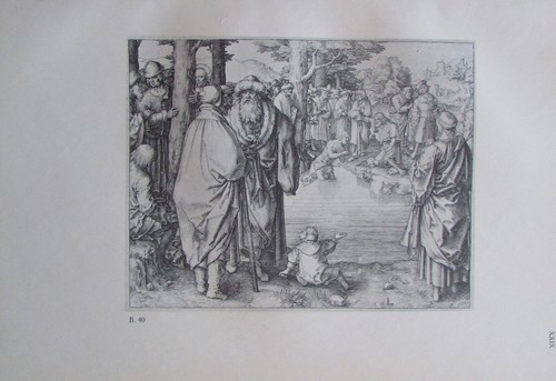 Lucas van leyden - die, taufe