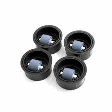 4x Lenkbare Stollenrollen Gleitrolle Möbelrollen Möbel Rolle weiche Lauffläche