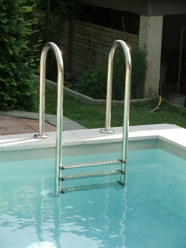 Edelstahl pool leiter enger - edelstahl,