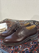 Bally  Herrenschuhe Derby Leder Braun Gr: 10,5UK/44,5. EU Zwiegenähte Heschung