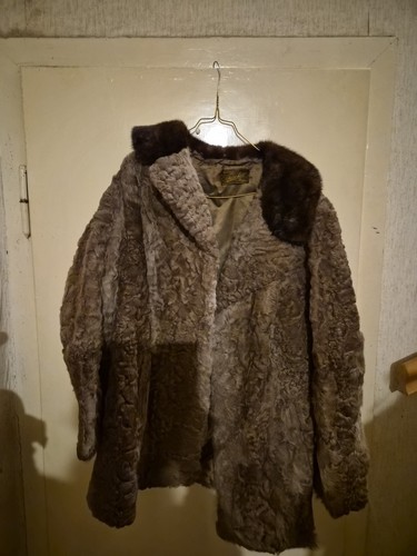 Pelzmantel indisch lamm kortz - pelzmantel,