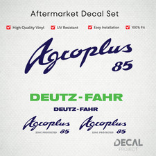 Deutz fahr agroplus decal - agroplus, 85