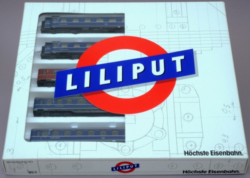 Liliput 853 zugset blauer - liliput, 853,