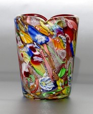 Murano, Dino Martens bunte Vase, Rest of the Day, H. ~ 13cm, ~ 1kg, ~ 1950