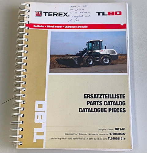Terex tl80 radlader - terex,