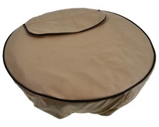 Reserveradabdeckung beige UNI