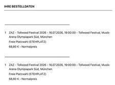 2 Tickets ZAZ München