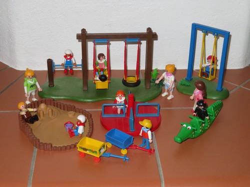 Playmobil spielplatz mit - spielplatz,