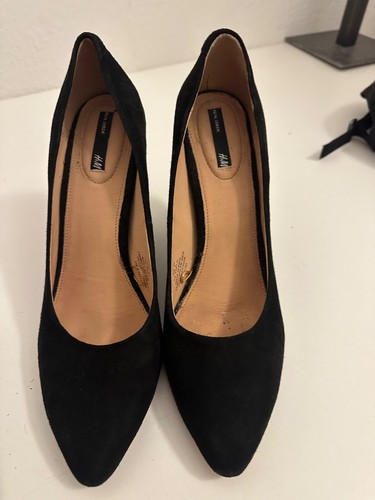 Lederwedges 39 - h&m, gr.