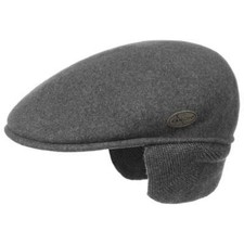 KANGOL Das Original Flatcap 504 Earflaps Schiebermütze Schirmmütze Herrencap