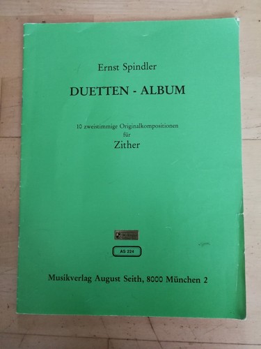 Ernst spindler duetten album - ernst, duetten-album