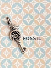 Fossil Charm Anhänger Bettelarmband „Key To Heart“