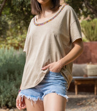 Damen T-Shirt Shirt Top