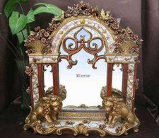 Filigraner Spiegel m. LÖWE